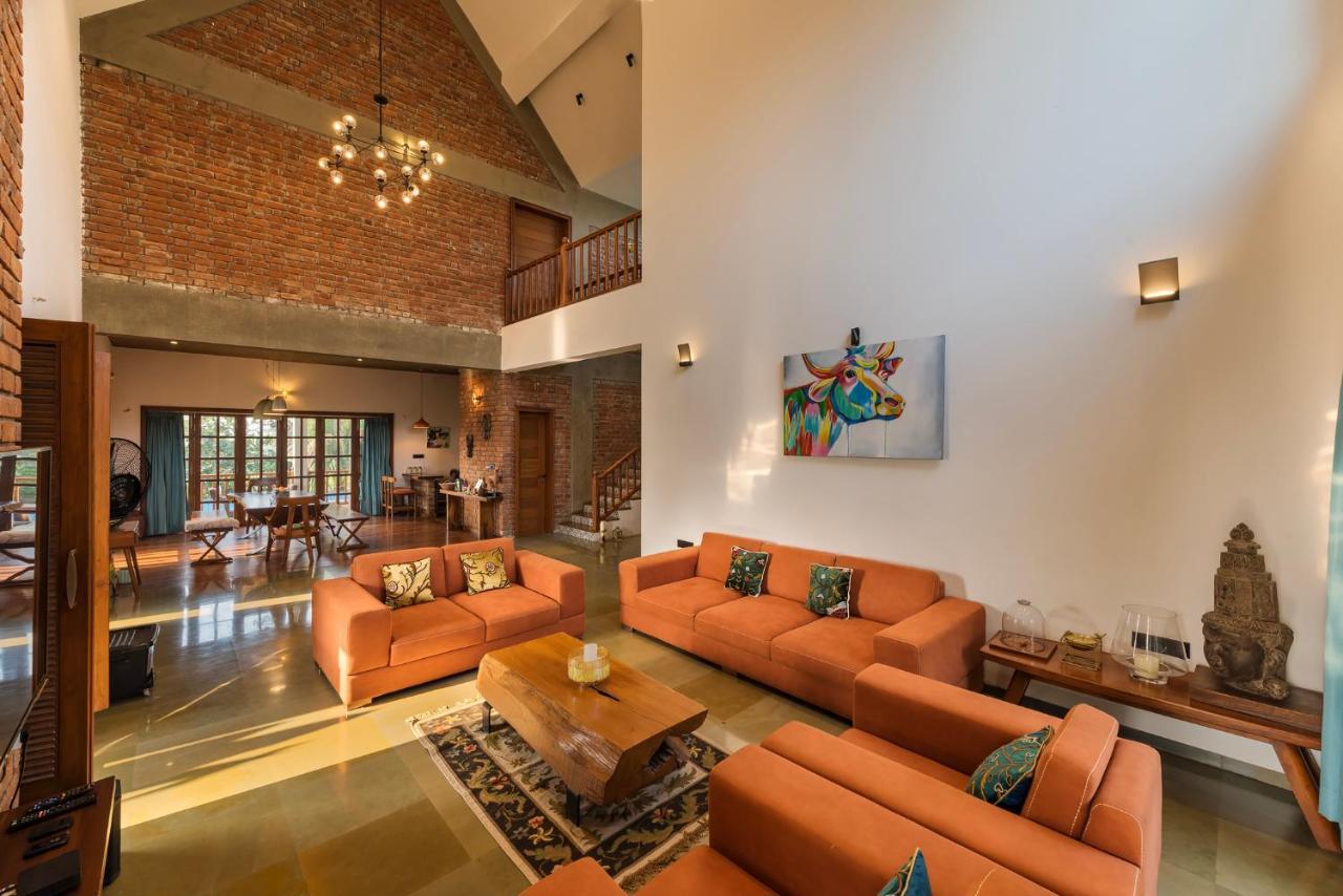 Saffronstays Happy Fields, Pune - Luxury Farmstay With Farm To Table Food 外观 照片
