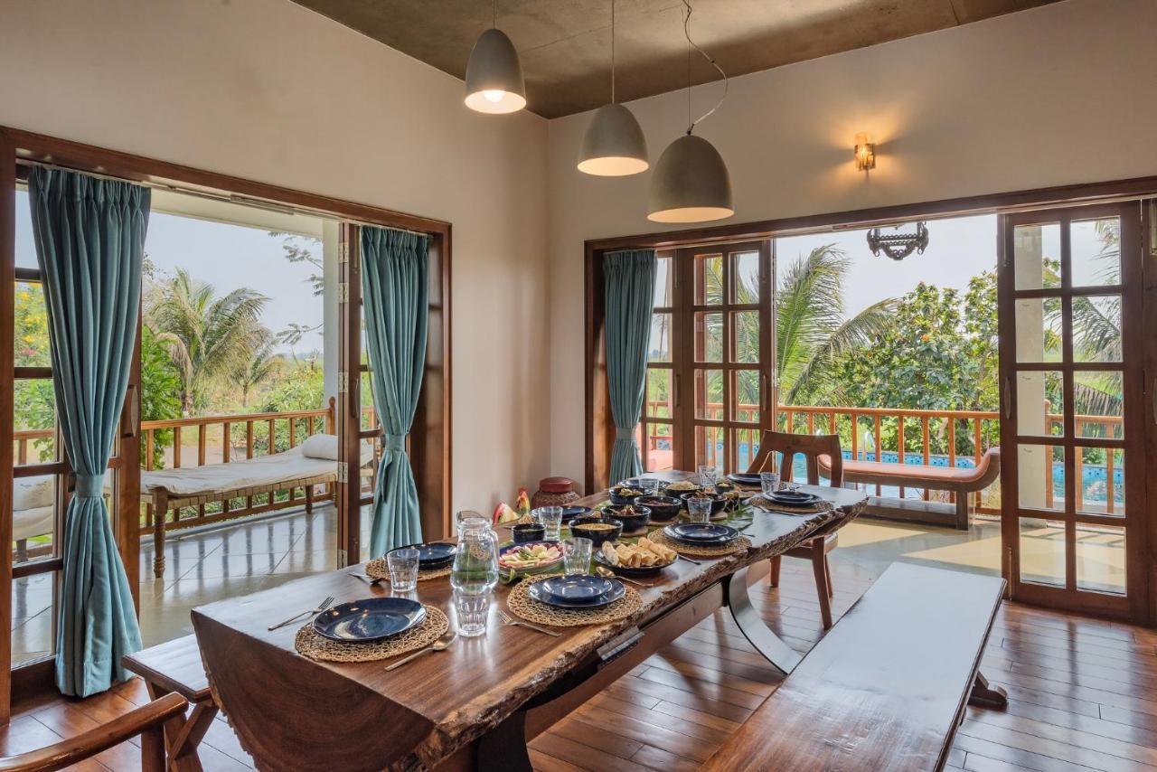 Saffronstays Happy Fields, Pune - Luxury Farmstay With Farm To Table Food 外观 照片